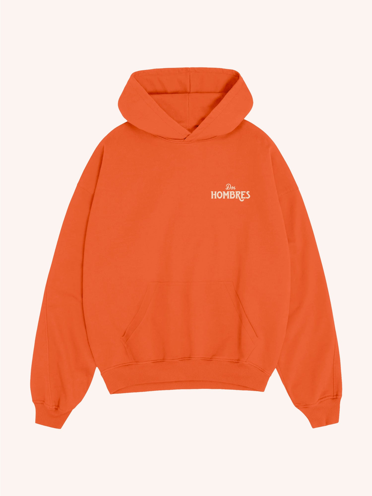 Dos Hombres Orange Hoodie