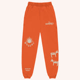 Dos Hombres Orange Joggers