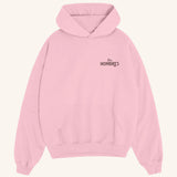 Dos Hombres Pink Hoodie