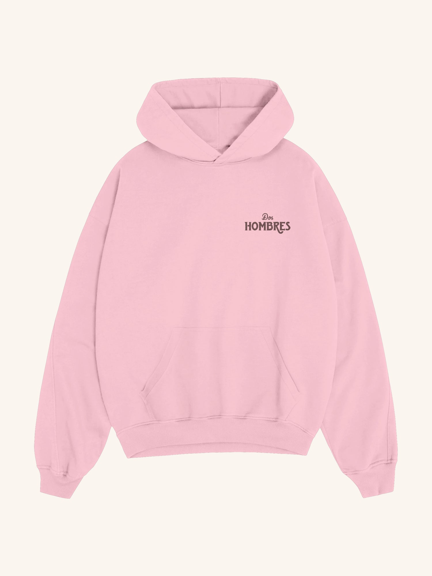 Dos Hombres Pink Hoodie