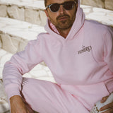Dos Hombres Pink Hoodie