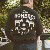 Dos Hombres Black Vintage Wash Crewneck. Photo 2