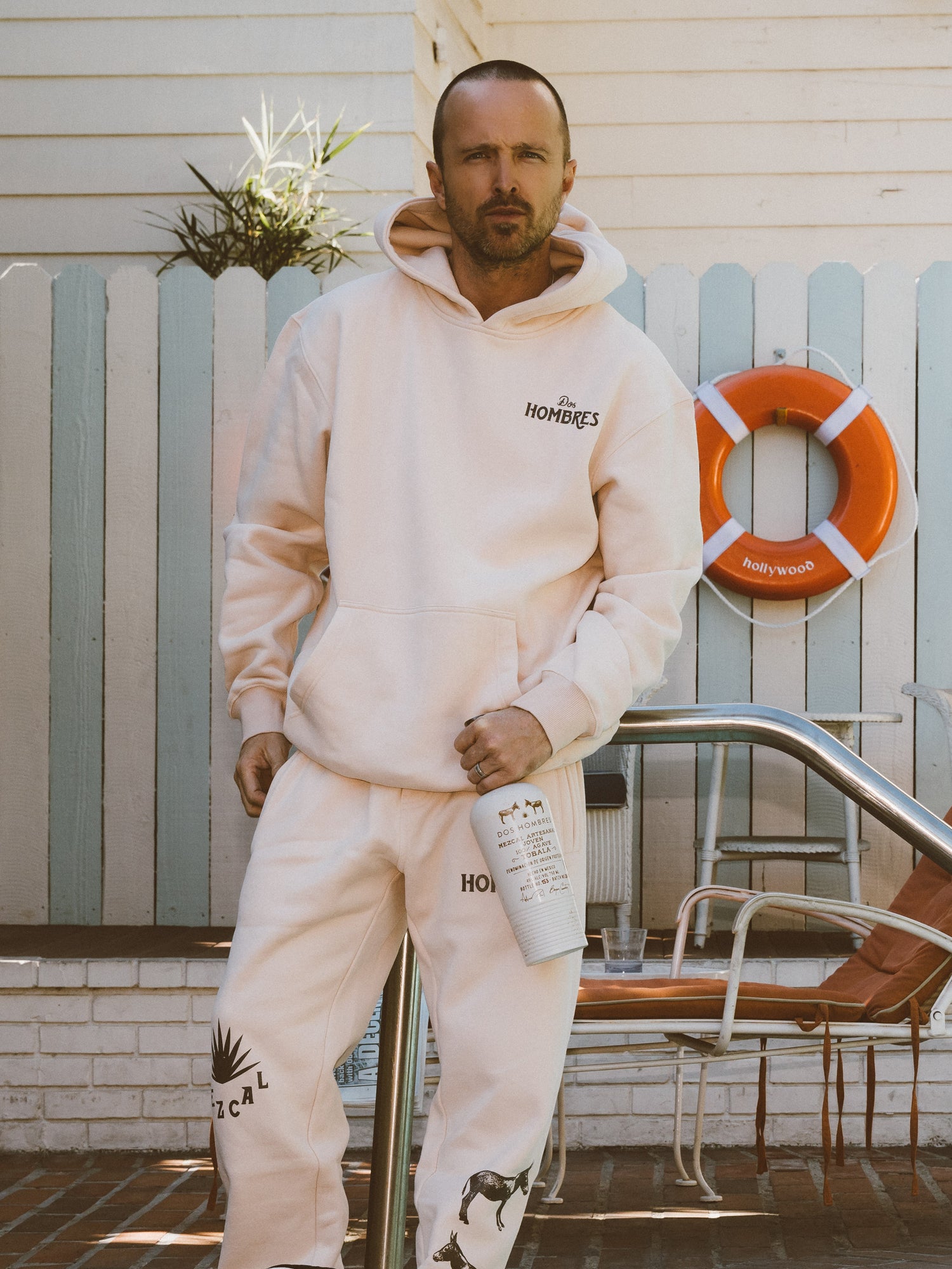 Dos Hombres Tan Hoodie